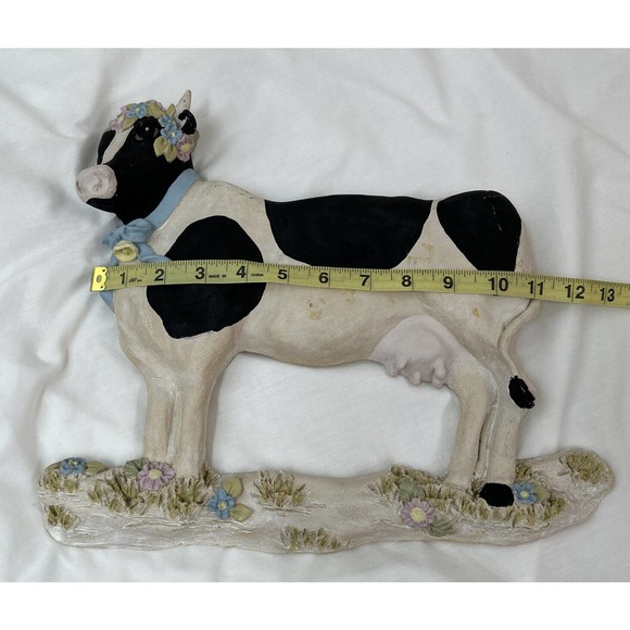 June Sears For J II Designs California ~ Holstein Cow Wall Hanging Decor ~ USA - Picture 6 of 11